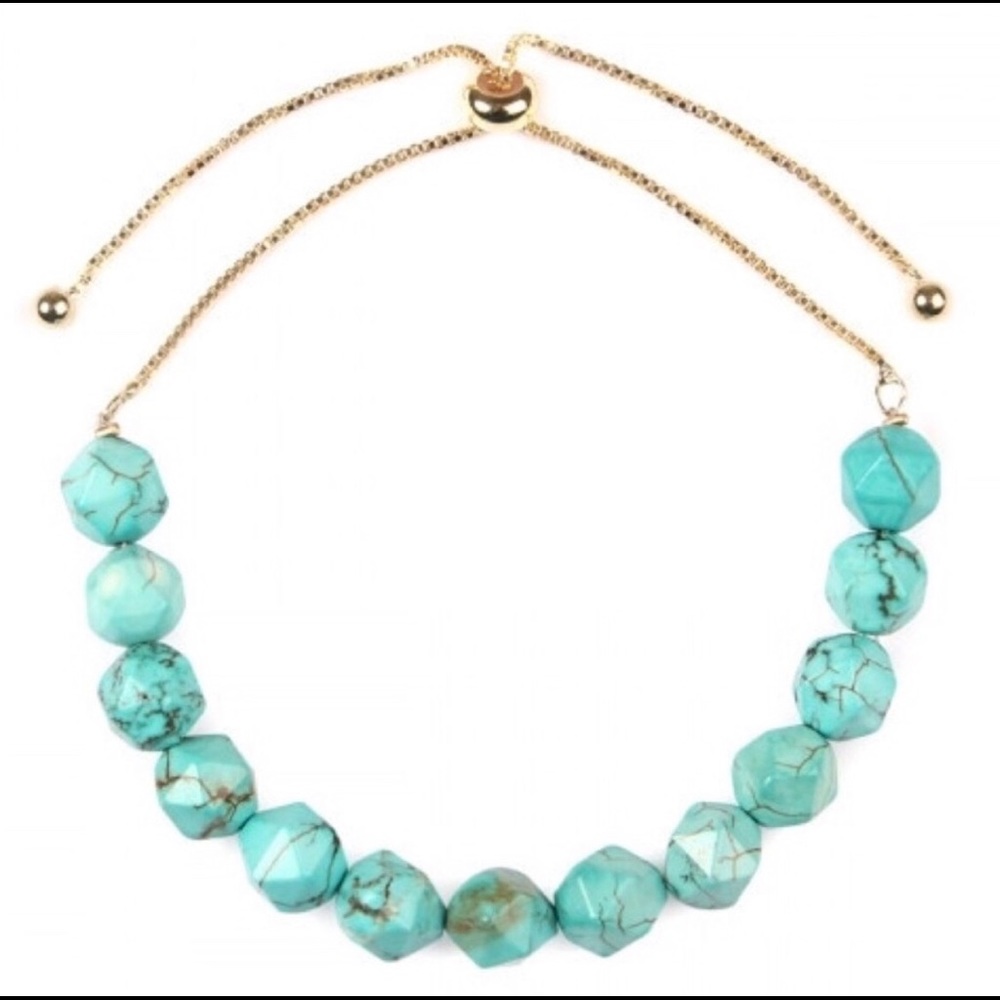 Turquoise Natural Stone Bracelet